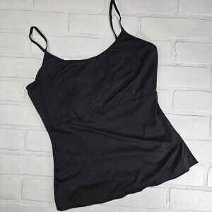 Spanx Contouring Cami Tank Shelf Bra Black Large